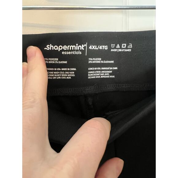 NEW Shapermint Women's 4XL Slim Leg Shaper Pant Black Shapewear Tummy Control - Picture 9 of 16